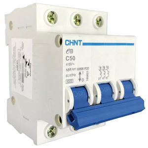 DISJUNTOR TRIPOLAR CHINT DIN CURVA C 25A 3KA
