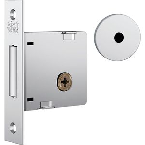 Fechadura Segurança Inox Cromada Tetra 1004 Stam