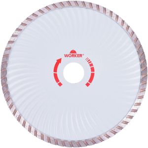 Disco Diamantado Turbo 110mm x 20mm Worker