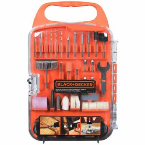 Kit Para Mini Retífica Uso Geral Black&Decker - 175 Peças