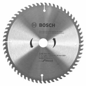 Disco De Serra 7 ¼” Em Aço Com Dentes Widea 60 D Bosch