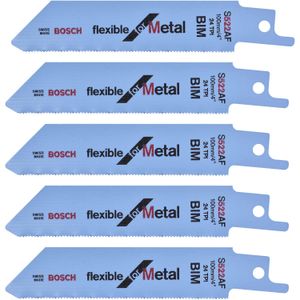 Lâminas de Serra Sabre S522AF Bimetal 5 Peças Bosch