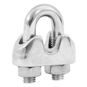 Grampo Cabo De Aço 3/8" Inox Acerosid