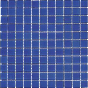 Pastilha De Vidro Cristal Azul 30cmx30cm Liege