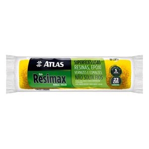 Rolo de Pintura Resimax Poliéster 23cm sem cabo Atlas