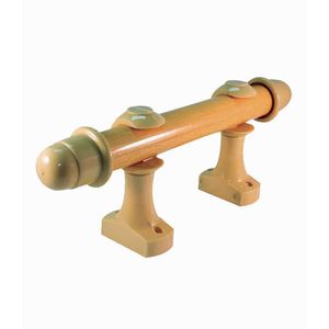 Kit Varão para Cortina Simples Cereja 3,00mx19mm kala