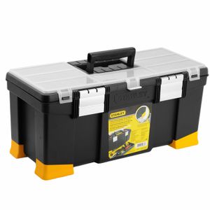 Caixa Plástica De Ferramentas 22" Com Trava Dupla Stanley