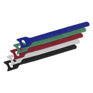 Abraçadeira Fixa Fácil 200x12mm Colorida 10 Peças Worker