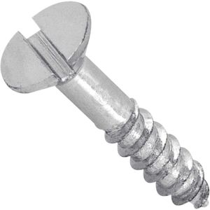 Parafuso Madeira Cabeça Chata 4,2x40mm 200 Peças Worker
