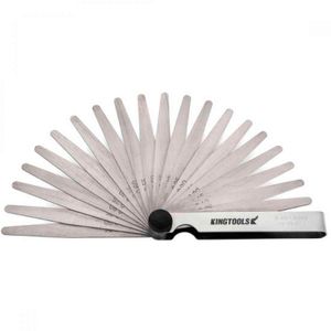 Calibradores De Folga 32 Lâminas Kingtools 0,03 a 1mm