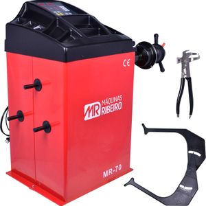 Balanceadora de Rodas 10"a 24" MR70 MR Ribeiro - 220V