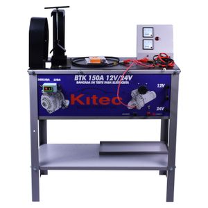 Bancada Teste Alternador Motor Monofásico 12/24V Kitec