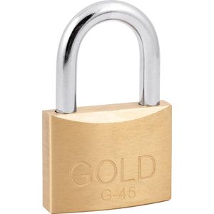 Cadeado Latao 20mm Gold Gold
