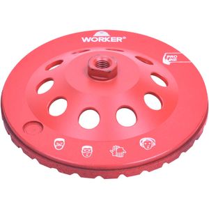 Rebolo Diamantado 180mm x 20mm Worker
