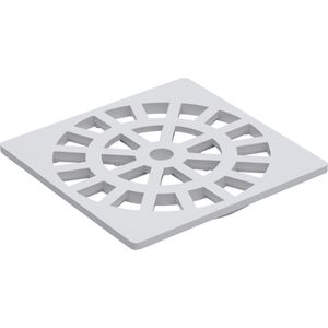 GRELHA RALO PLAST LIEGE QUADRADO BR 10 CM
