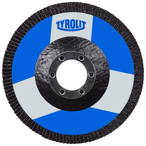 Disco Flap Zirconado Reto G120 28A 4.1/2" 115mm Tyrolit