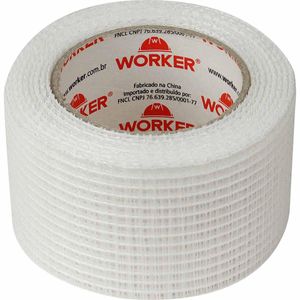 Tela Adesiva para Drywall Trançada 48mmx20m Worker