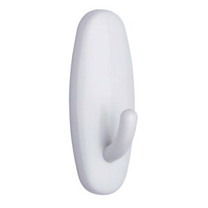 GANCHO BRANCO ADESIVO REMOV ABS 0,7KG 3PÇS KALA