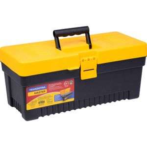 Caixa Plástica Para Ferramentas 17" com Organizador de plástico 16" Tramontina