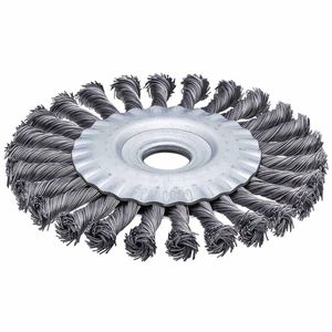 ESCOVA CIRCULAR ENTRANÇADO AÇO CARB 6X1/2 KALA