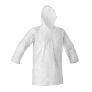 Capa De Chuva Incolor Tamanho GG PVC Sem Forro Worker
