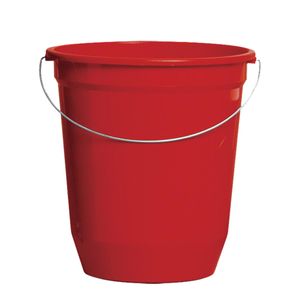 BALDE PLÁSTICO 13,5L VERMELHO JAGUAR