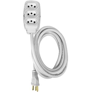 EXTENSÃO ELÉTRICA PP ILUMI 3X2,50MM 5M 20A BR