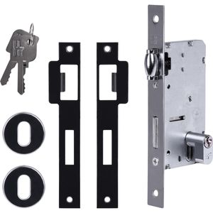 Fechadura Rolete Roseta -  para Porta Pivotante 3F