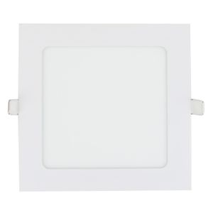 Painel de LED Quadrado Embutir Branca 360lm 6W Biv Liege