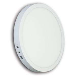 PAINEL DE LED REDONDO SOBREPOR 6W AMARELA BIV LIEGE