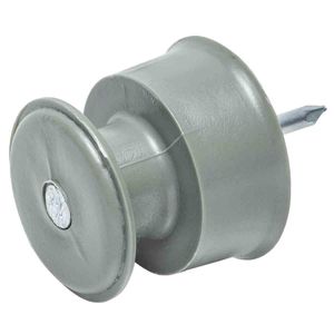 Isolador Roldana 24x24 Prego 500 Peças Liege