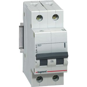 DISJUNTOR BIPOLAR DIN CURVA C 25A 3KA LEGRAND