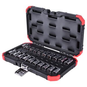 Jogo De Soquetes 3/8" Mais 1/2" TX Com 20Pcs Gedore Red