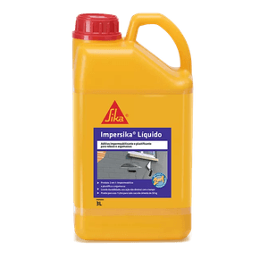 ImperSika Aditivo Líquido Impermeabilizante Plastificante 3,6L Sika