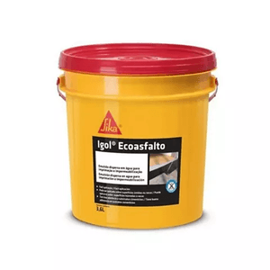Igol Asfalto ECO Impermeabilizante Preto 3,6L Sika
