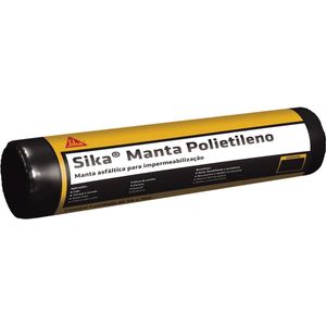Manta Asfáltica Polietileno Sem Alumínio 3mm 41kg Sika