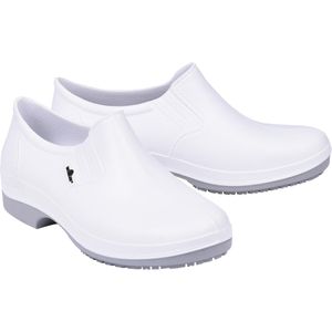 Sapato de PU Bidensidade Antiderrapante Branco Worker