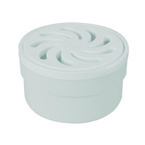 Ralo Sifonado Redondo para Esgoto 100x40mm Branco Amanco