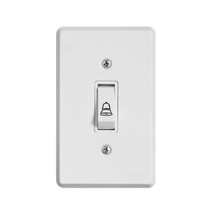 Interruptor Pulsador de Campainha Pratika Branco Ilumi