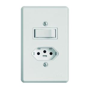 INTERRUPTOR 1TS+1TOM ILUMI 20A BR PRATIKA