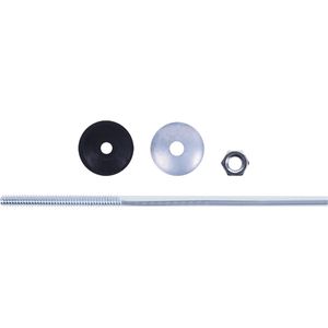 Conjunto de Haste Para Telha 1/4" x 250mm 100 Peças Worker