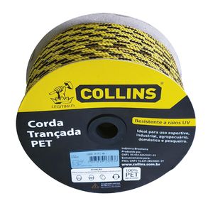 CORDA PET TRANÇADA 157m/ 8mm COLLINS