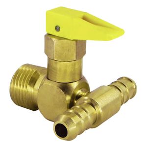 Registro Corta Fogo 1/4"X3/8" Duplo Roco