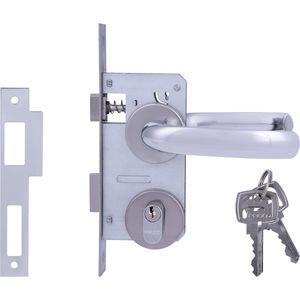 Fechadura Externa Concept Roseta Cromada Pado
