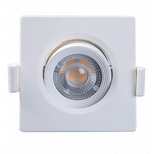 Spot Led Embutir Quadrado Mr11 3w 3000k Bivolt Taschibra