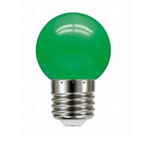 LÂMPADA LED BOLINHA 1W 220V VERDE TASCHIBRA