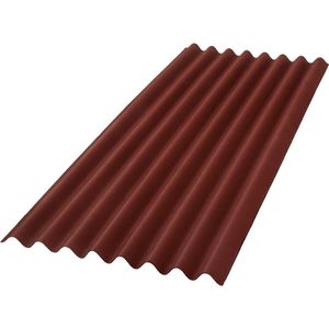 Telha de Fibra Vegetal Clássica Fit Ecológica Onduline