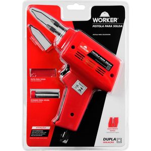Pistola de Solda com Ponta Sobressalente 50W Worker