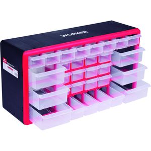 Organizador Plástico 30 Gavetas 50x16x25cm Worker