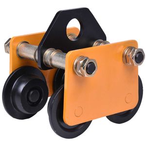 Carro Trole Manual 1 Tonelada Para Vigas De 7,5 A 12,5cm T1000 Csm